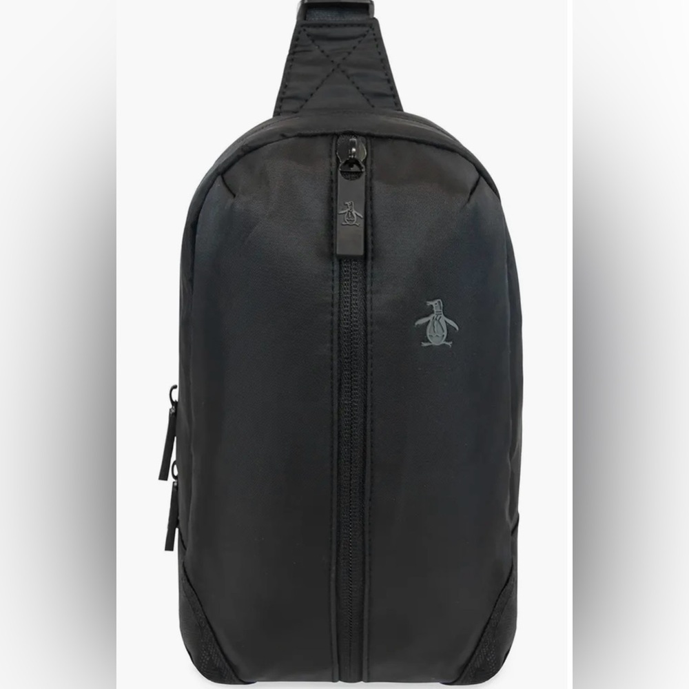 Original Penguin Black Sling Bag